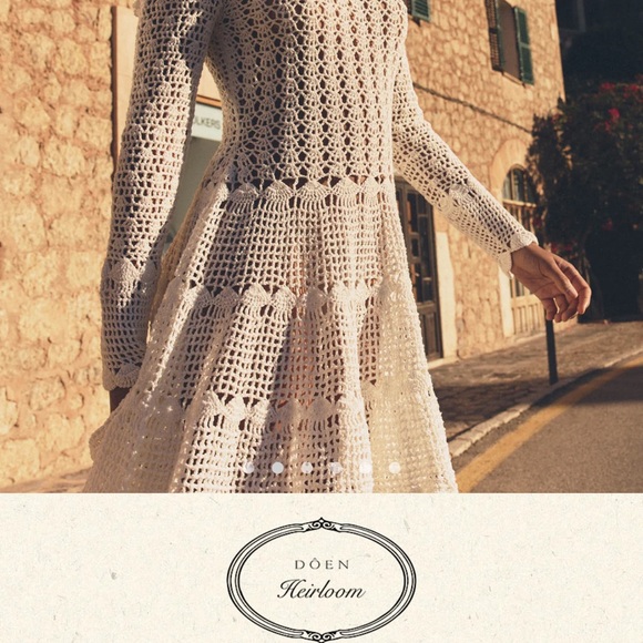 Doen capucine White Crochet Dress - Picture 2 of 6